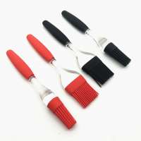 Benhaida Newest Heat Resistant Silicone Pastry Basting Grill Barbecue Brush